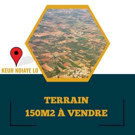 TERRAIN 150m2 À VENDRE À KEUR NDIAYE LO