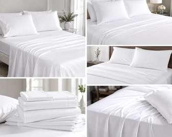 Vente drap blanc marque Italien
