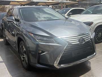 Lexus RX 450h SUV hybride gris métallisé