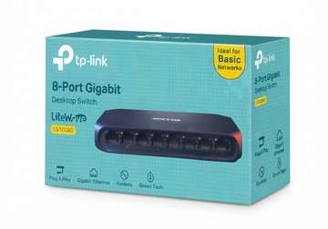 Switch de bureau Gigabit 8 ET 5 ports TP-Link LiteWave