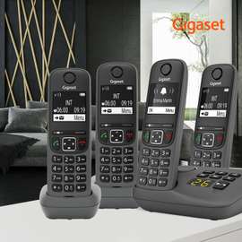 Téléphone fixe sans fil Quatro avec  répondeur - Gigaset
