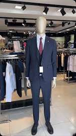 Costume ajusté style classique moderne