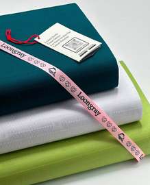 Loongray tissus couture bleu canard blanc vert anis