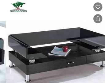 Table basse en verre lourd