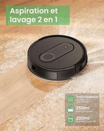 Aspirateur Robot Laveur connectée programmable Appli