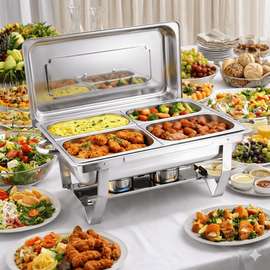 Chafing Dish I à 4 Compartiments – Traiteur