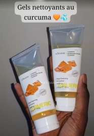 Gel nettoyant visage au curcuma
