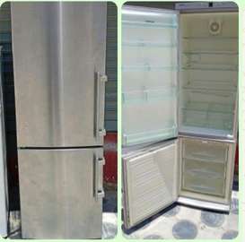 Frigo combiné 3 tiroirs no frost inox Liebherr