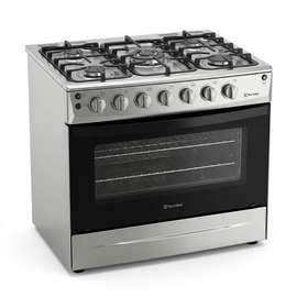 CUISINIERE 5FEUX TECNOLUX 80X60 GRIS TEC85