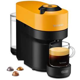Nespresso DeLonghi Essenza Mini Noir Orange Compacte