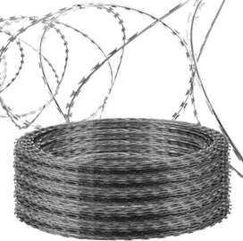 FIL BARBELÉ CONCERTINA  & GRILLAGE DE CLOTURE