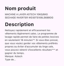 Machine à laver