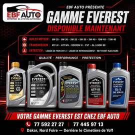 Huile moteur Everest full  synthétique API SN