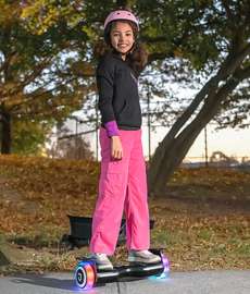 Hoverboard lumineux + kart pour hoverboard 12ans+