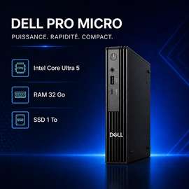 Dell Pro micro desktop Ultra 5 ssd 1 Tera Ram 32 Gb