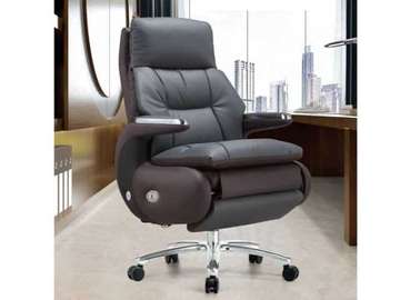 FAUTEUIL PRESIDENT ELECTRIC MASSAGE CUIR