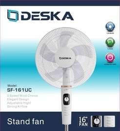 VENTILATEUR 18POUCES DESKA SUR PIED AVEC COMMANDE