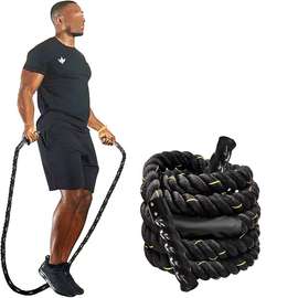 Corde à sauter lourde avec poignée améliorée 1 KG .