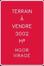 TERRAIN 3002 m²  PIEDS DANS L'EAU ALMADIES