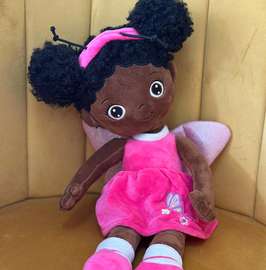Poupée africaine en peluche Malaïka