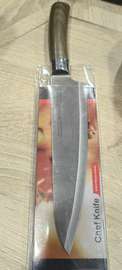 Couteau de chef professionnel lame inox manche ergonomique
