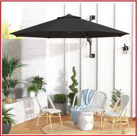 Parasol mural inclinable 300 cm