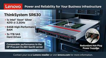 Serveur Lenovo SR 630