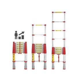 Échelle télescopique de 11 pieds (3,2 m), capacité 150 kg