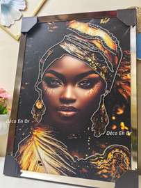 Tableau femme africaine