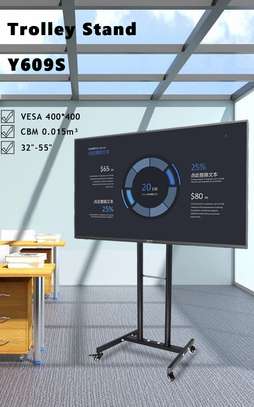Support TV sur roulettes 32" - 55" pouces VESA 400*400 image 2