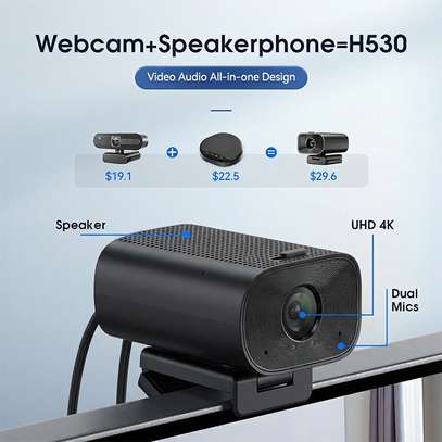 Webcam Anywii 1080p HD avec Microphone et Haut-parleur image 3