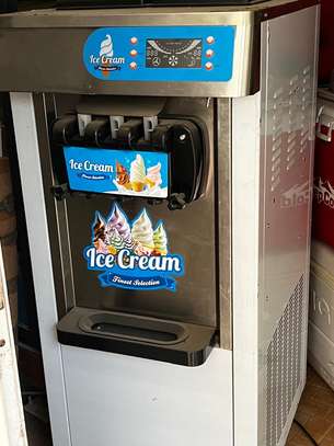 MACHINE À GLACE ITALIENNE PROFESSIONNELLE 2 BACS image 2