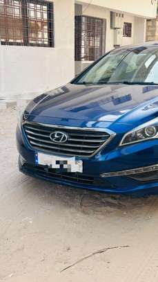 Hyundai Sonata 2017 Bleu Automatique Essence image 8