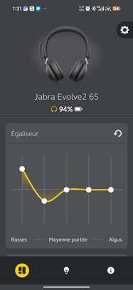 Casque Jabra Evolve 65 NOIR image 2
