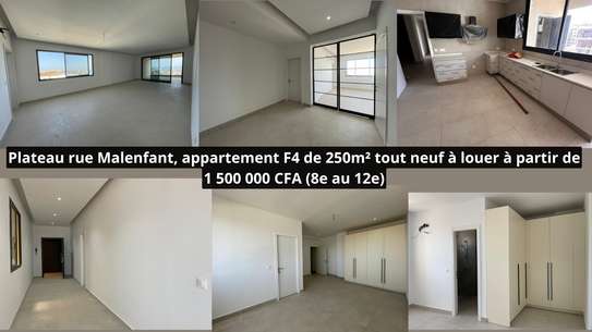 Appartements F3, F4 & F5 à louer au Plateau – Dakar image 3