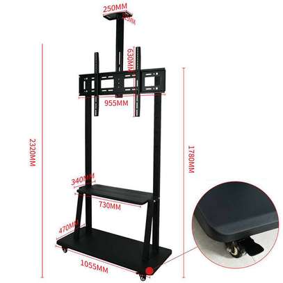 V-STAR - Support de téléviseur mobile de chariot 55′′-98′′ image 5