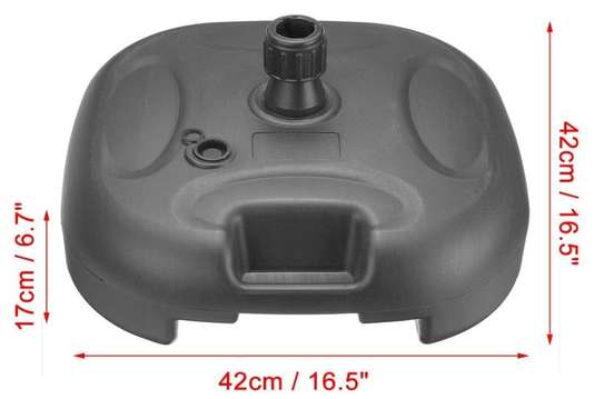 Socle en plastique pour parasol image 3