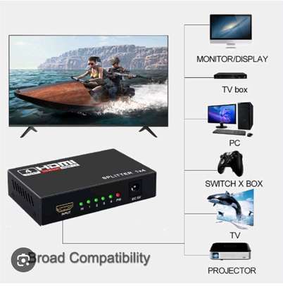 Splitter hdmi 1x4 meilleur qualités 4k image 4