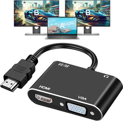 Adaptateur HDMI 4K vers VGA, HDMI avec Prise Stéréo 3,5 mm image 13