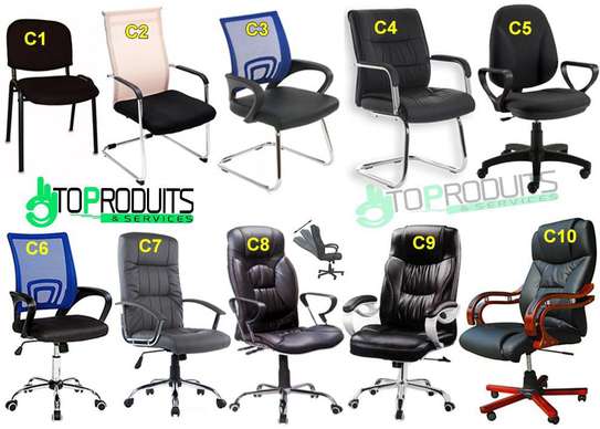 Chaise et fauteuils de bureau image 2