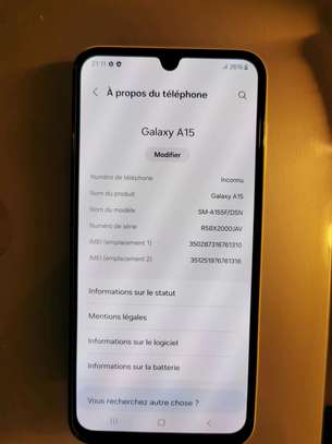 Samsung galaxy A15 128GB image 3
