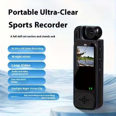 Caméra corporelle vidéo 2K Ultra HD ecran lcd image 2