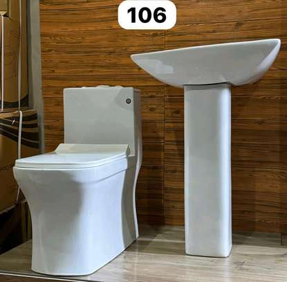 Ensemble WC et lavabo complet image 1