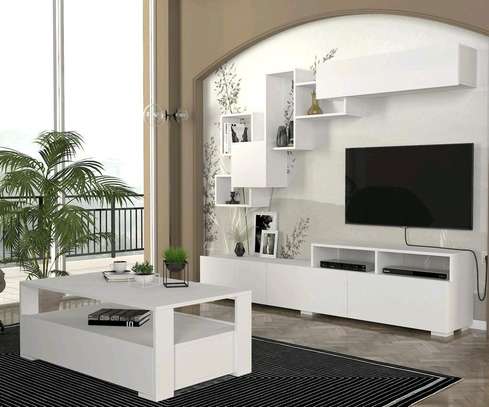 Ensemble table basse table TV luxe image 1
