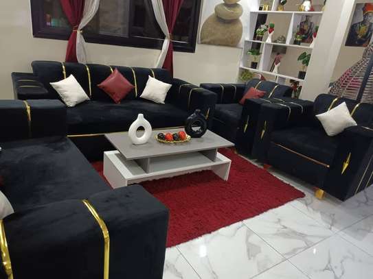 Salon 7 places en daim image 4