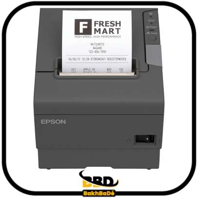 Imprimante Thermique Epson TM-T88V + PS-180 Noir image 1