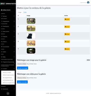 Logiciel pour Zoos, Aquariums et Réserves Animalières image 4