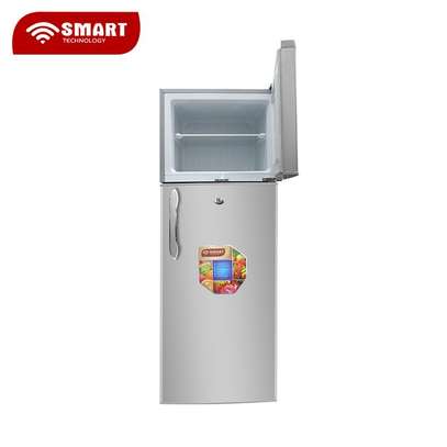 RÉFRIGÉRATEUR 2PORTES 138LITRES SMART TECHNOLOGY SILVER image 1