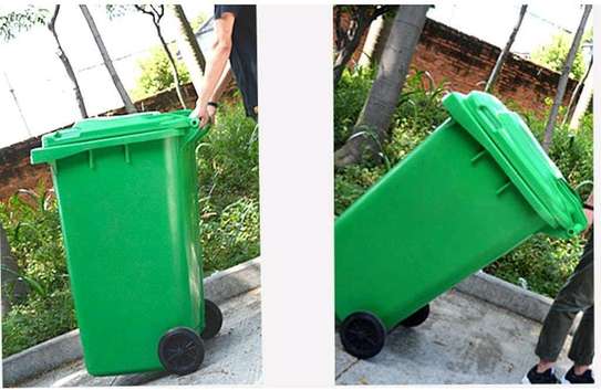 Poubelle à pedale 120 litres image 2