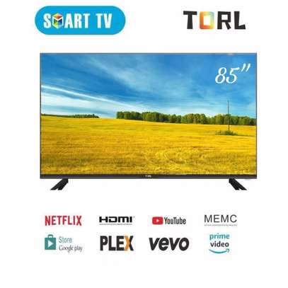 TÉLÉVISEUR 85POUCES TORL SMART ANDROID 4K image 1